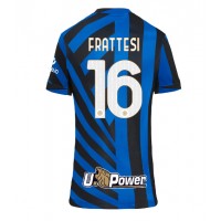 Inter Milan Davide Frattesi #16 Domáci Ženy futbalový dres 2024-25 Krátky Rukáv